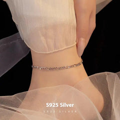 Silver Anklet Family Shopolf