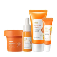 Moisturizing kit for combined facial care with vitamin C Family Shopolf