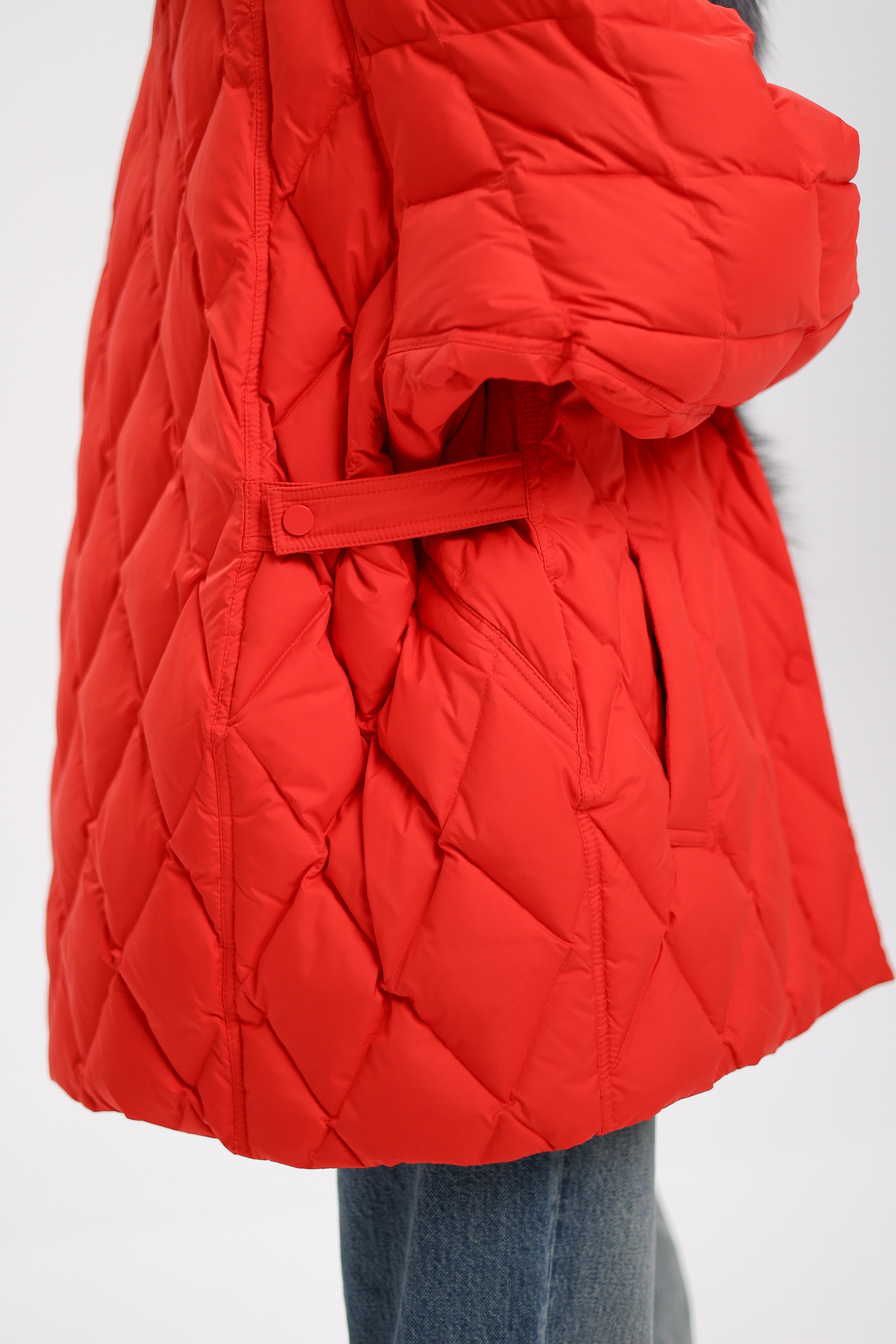 Genuine Silver Fox Down Fill Hooded Parka Alaska® Outerwear Company