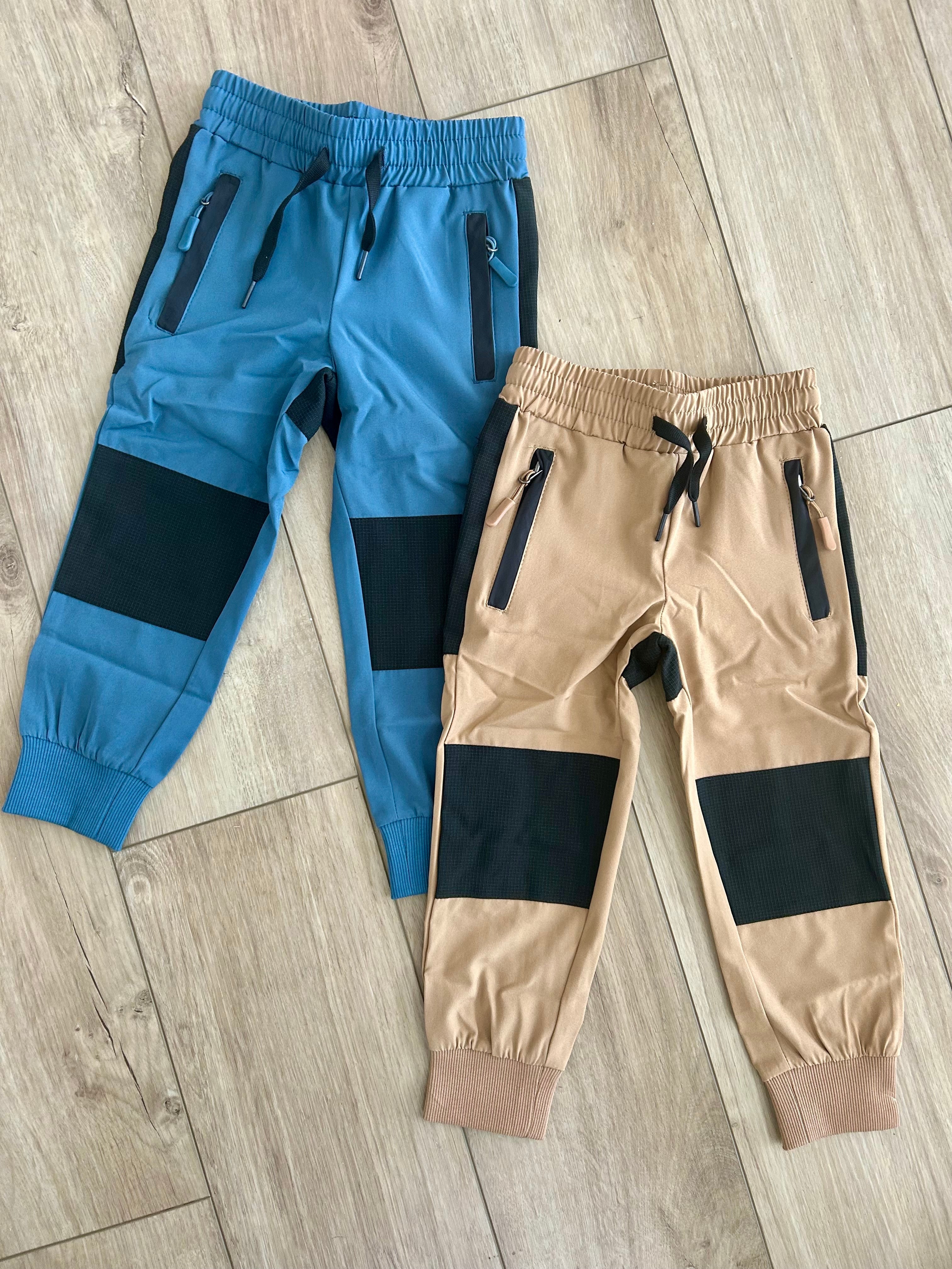 Hiking pants- water resistant blue Keep the Littles Wild