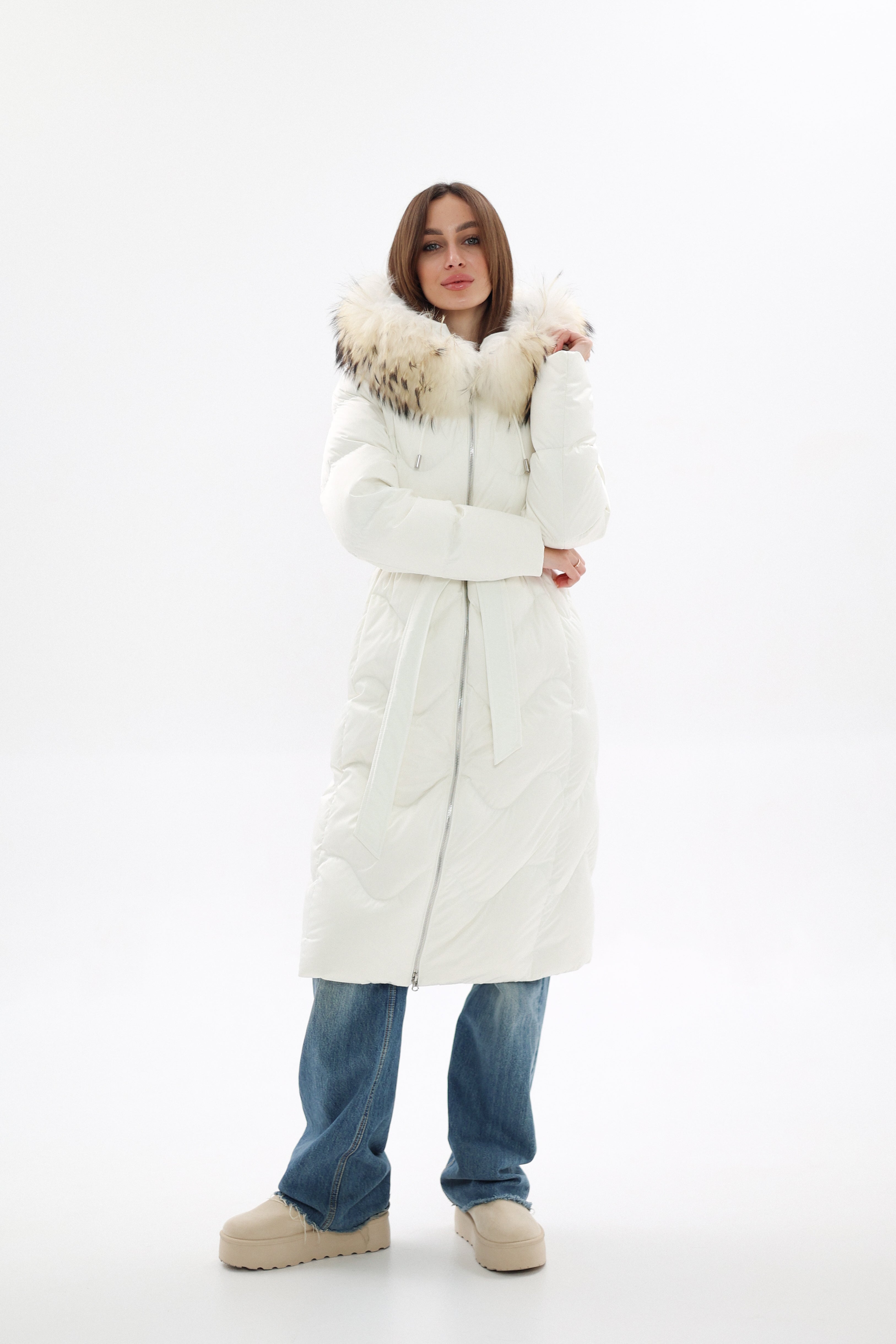 Genuine Fur Trim Down Fill Coat Alaska® Outerwear Company