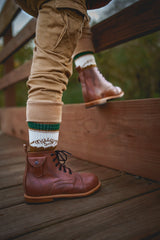 Green Boot socks “Wild” Merino Wool Keep the Littles Wild