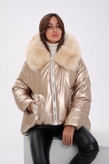 Genuine Polar Fox Down Fill Jacket Alaska® Outerwear Company