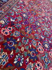 Persian Mashhad I Fine Allover Rug Wool 7 x 10 Rugistan