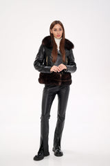 Genuine Polar Fox Real Leather Transformer Jacket Alaska® Outerwear Company