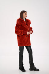Genuine Lama Fur Peruvian Wool Coat Alaska® Outerwear Company