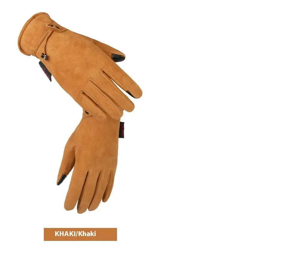 Genuine Leather Gloves Family Shopolf