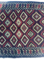 Antique 1900’s Tribal Baluch Wool Rug 4’5” x 8’6” Rugistan