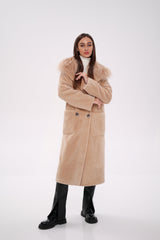 Genuine Lama Fur Virgin Wool Coat Alaska® Outerwear Company
