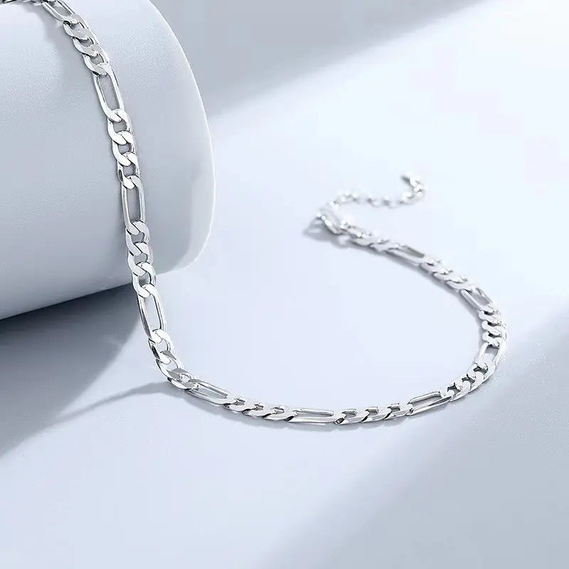 Silver Anklet Family Shopolf
