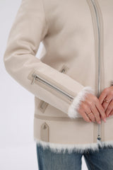 ⇆ Reversible Hooded Wool Blend Jacket Alaska® Outerwear Company