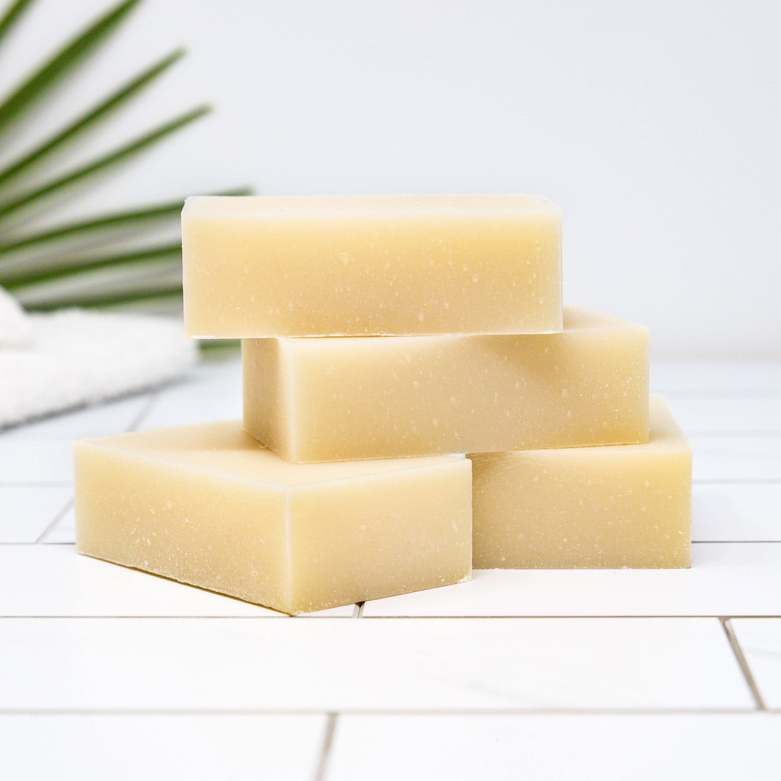 Naturally Unscented SENSITIVE Skin Soap Bar Poofy Organics