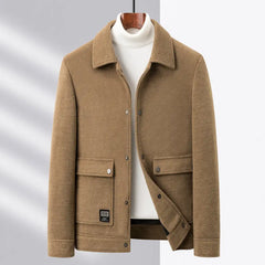 Lapel Wool Jacket Dropsure