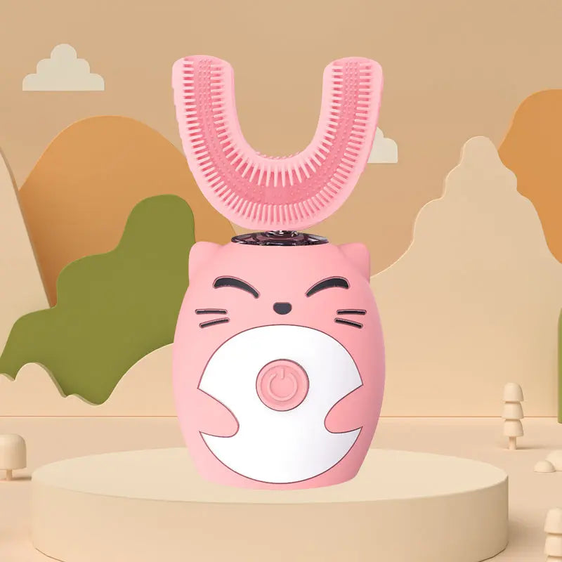 Children's U-shaped Ultrasonic Electric Toothbrush Family Shopolf