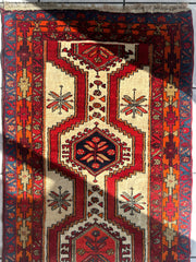 Persian Meshgi Wool Runner 3’6” x 9’10” Rugistan