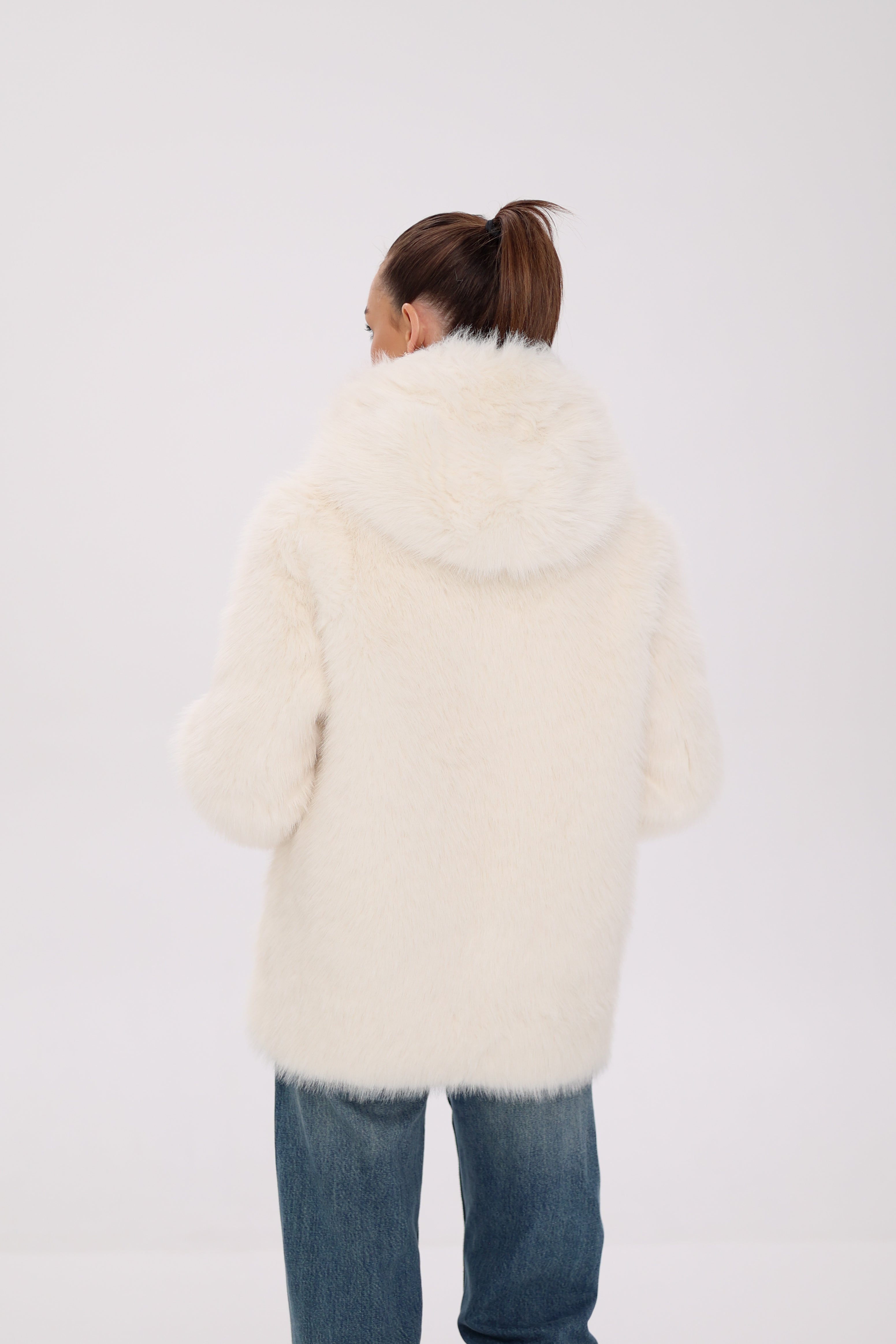⇆ Reversible Hooded Wool Blend Jacket Alaska® Outerwear Company