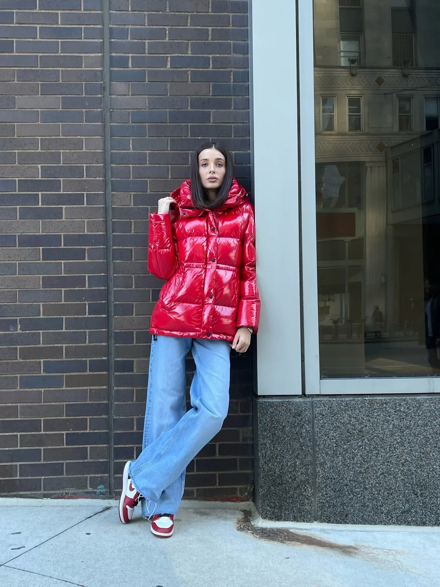 Gia Laqué Premium Down Hooded Jacket Alaska® Outerwear Company