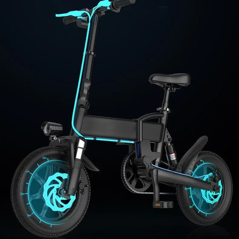 14-Inch Foldable Electric Bicycle Family Shopolf