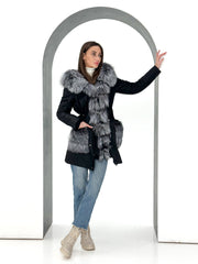 Genuine Silver Fox Fur Rabbit Fur Insulated Parka Alaska® Outerwear Company