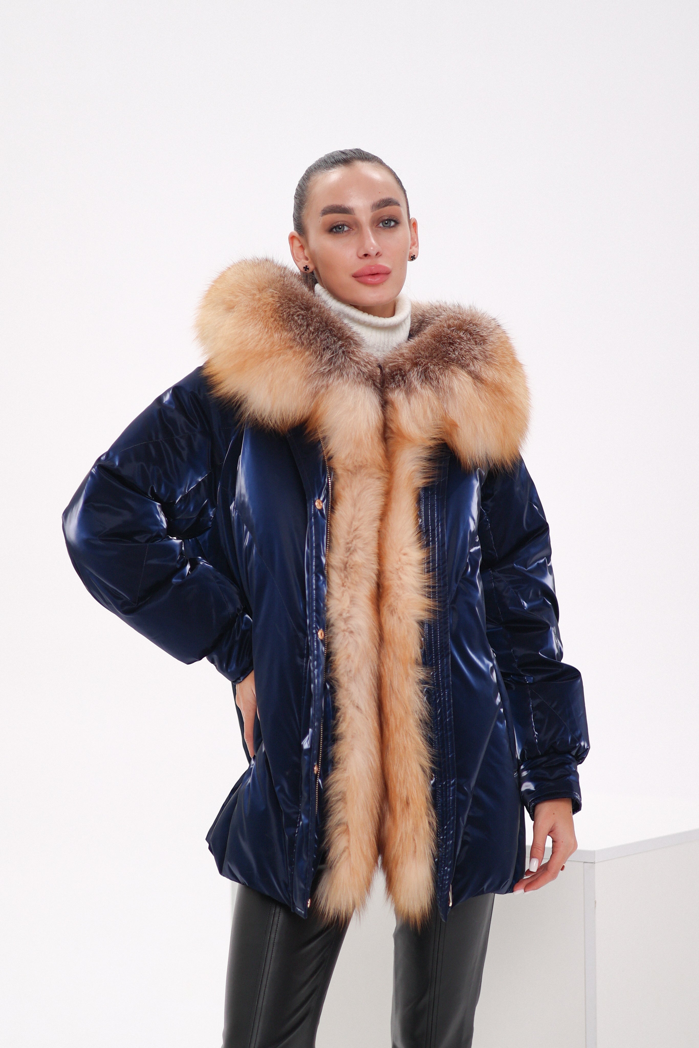 Genuine Red Fox Premium Down Fill Vinyl Parka Alaska® Outerwear Company