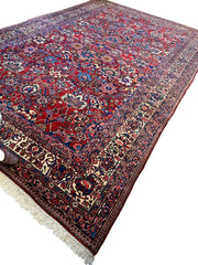 Antique Persian Bakhtiari Rug – Timeless Masterpiece 8'6" x 13'2" Rugistan