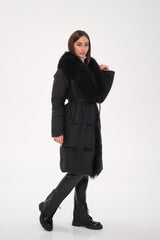 Genuine Lama Fur Premium Down Coat Alaska® Outerwear Company