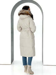 Alice Genuine Silver Fox Down Fill Coat Alaska® Outerwear Company