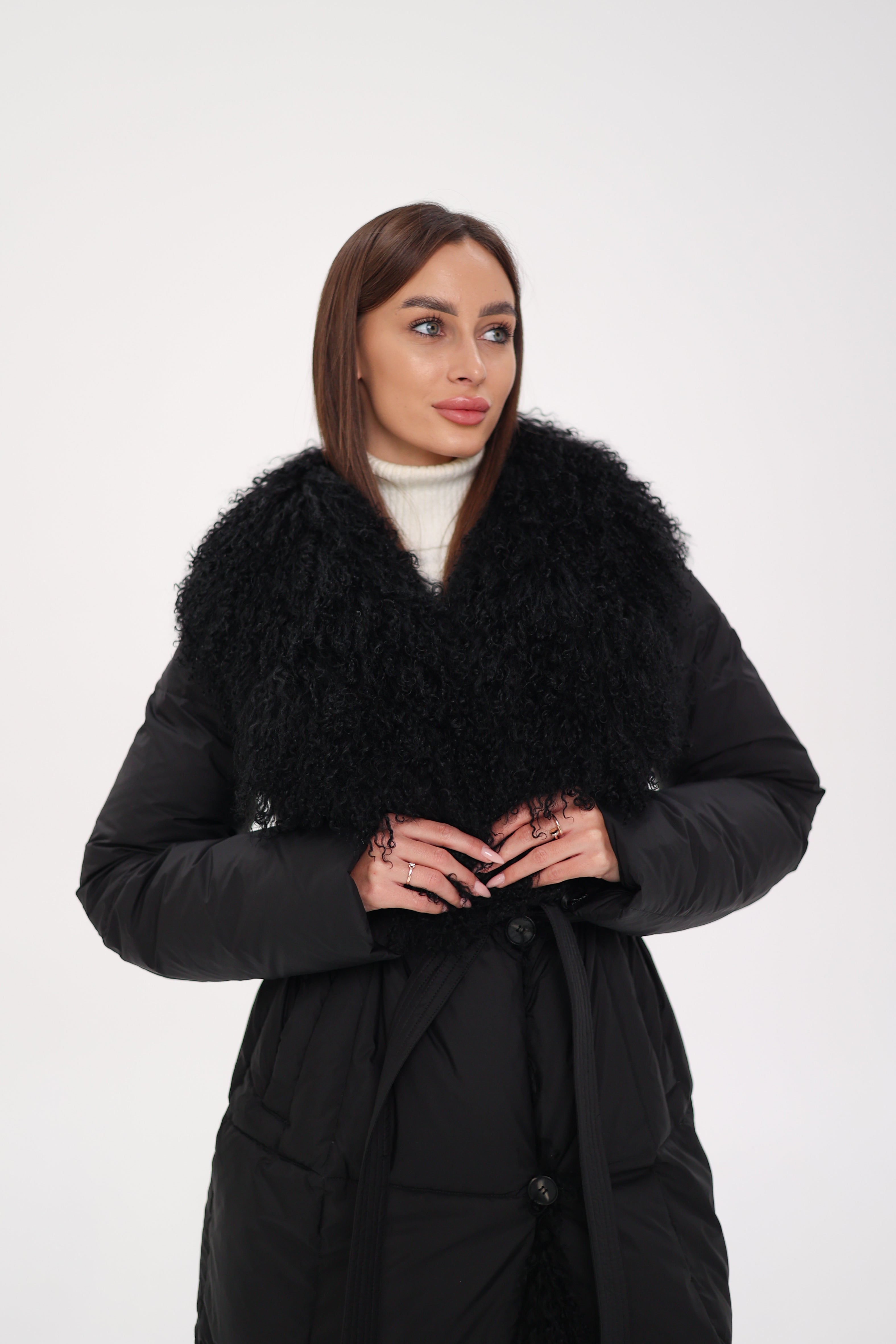 Genuine Lama Fur Premium Down Coat Alaska® Outerwear Company