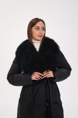 Genuine Lama Fur Premium Down Coat Alaska® Outerwear Company