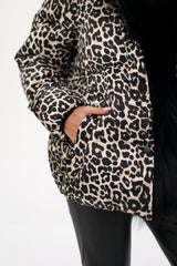 Genuine Polar Fox Leopard Luxe Down Parka Alaska® Outerwear Company