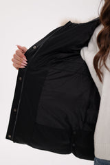 Genuine Fox Fur Trim Down Coat in Royal Blue Alaska® Outerwear Company