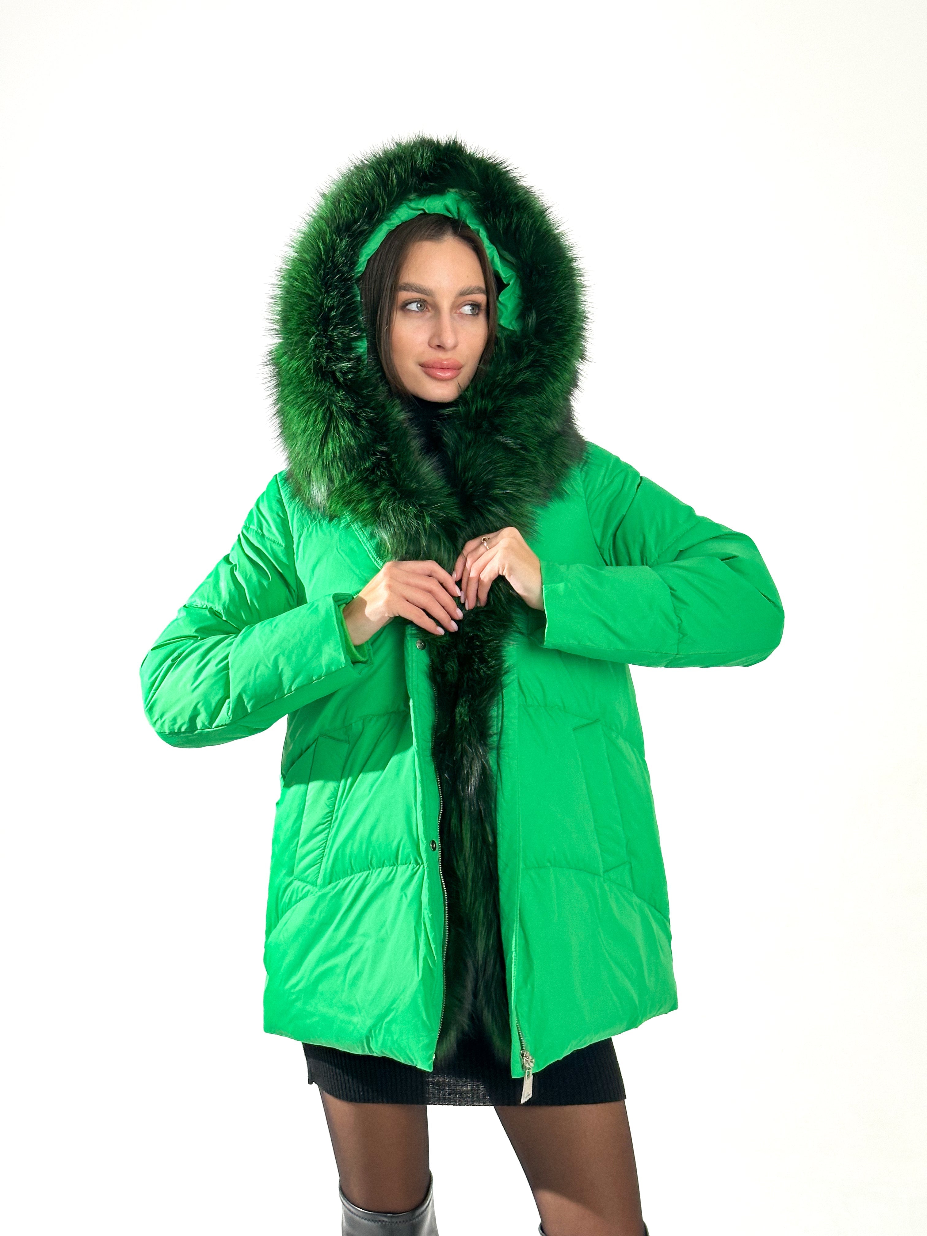 Genuine Silver Fox Fur Down Fill Parka Alaska® Outerwear Company