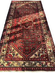 Vintage Persian Hamadan Rug 3’7” x 6’8” Rugistan