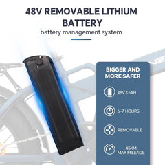 DRVETSION AT20 – 750W Folding Electric Bike with Samsung Battery Family Shopolf