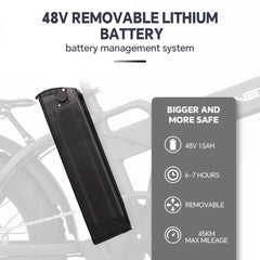 DRVETSION AT20 – 750W Folding Electric Bike with Samsung Battery Family Shopolf