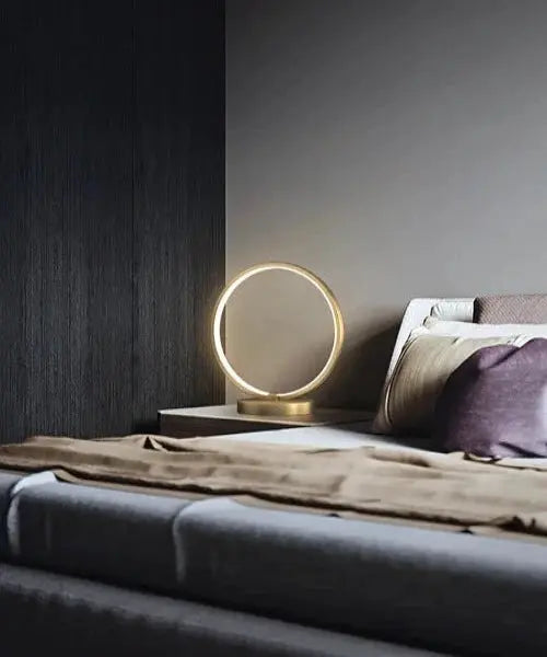 Copper Nordic Table Lamp | Stylish & Modern Lighting for Any Room