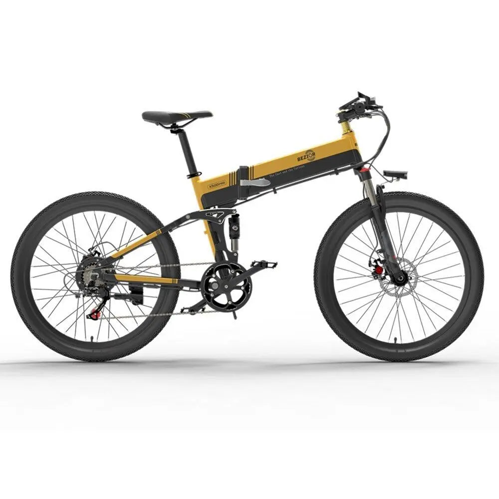 BEZIOR X500PRO Mountain Electric Bike – Powerful 500W Motor Family Shopolf