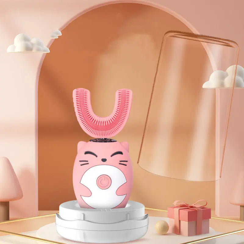 Children's U-shaped Ultrasonic Electric Toothbrush Family Shopolf