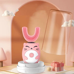 Children's U-shaped Ultrasonic Electric Toothbrush Family Shopolf