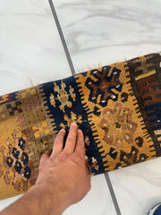 Antique Anatolian Wool Prayer Rug 4’ x 6’6” Rugistan