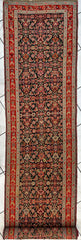 3’4” x 17’ Karabkah Antique Caucasian Wool on Wool Runner Rugistan