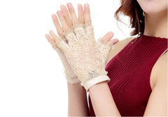 Lace Mesh Gloves Family Shopolf