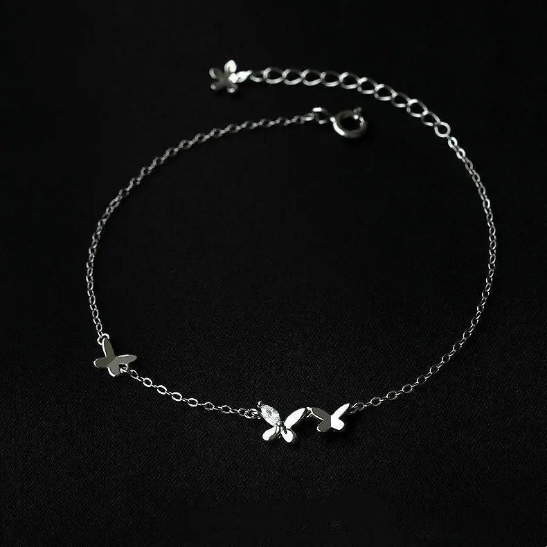 Silver Anklet Family Shopolf