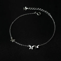 Silver Anklet Family Shopolf