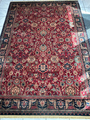 Karastan Samovar Teawash Wool Rug – 8’8” x 12’ – Vintage Elegance, Excellent Condition Rugistan