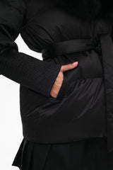 Amanda Genuine Fur Trim Down Fill Coat Alaska® Outerwear Company