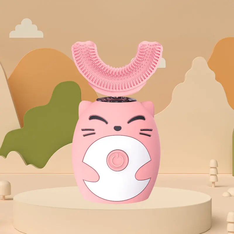 Children's U-shaped Ultrasonic Electric Toothbrush Family Shopolf