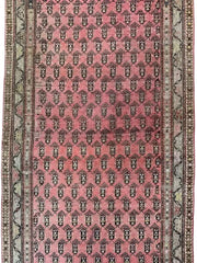 Antique Armenian Karabakh Wool Runner – 3’3” x 12’8” – Hand-Knotted Long Corridor Rug Rugistan