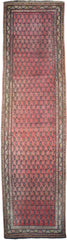 Antique Armenian Karabakh Wool Runner – 3’3” x 12’8” – Hand-Knotted Long Corridor Rug Rugistan