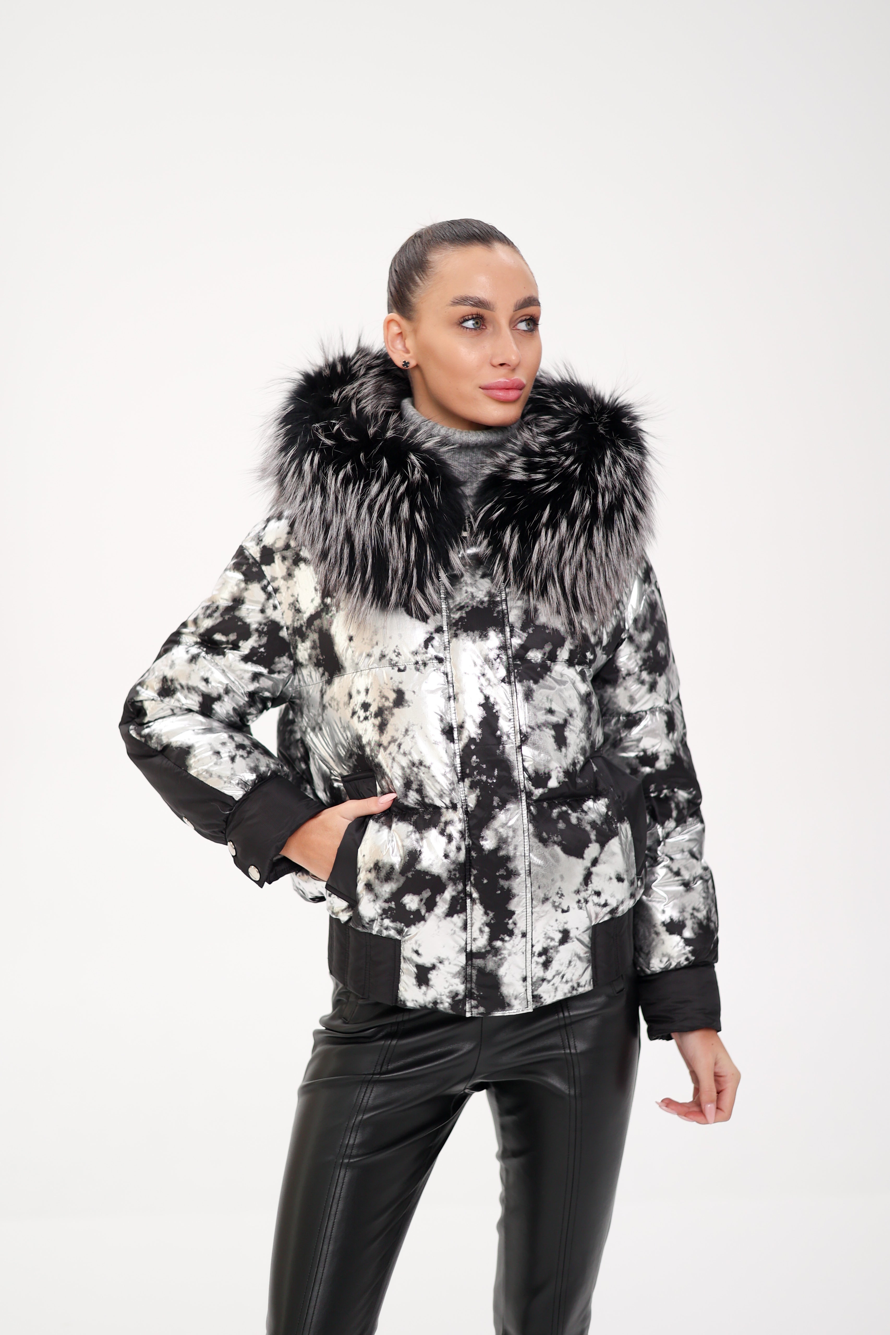 Glacier Fox Collar Down Fill Puffer Alaska® Outerwear Company